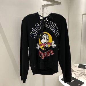 Moschino Betty Boop Crop Sweater